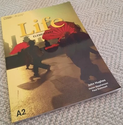 Life, Elementary, Student Book, Brit. Eng. Nat Geo, 1st Ed, USB & DVD, NEW, 2014 - Image 1 of 4