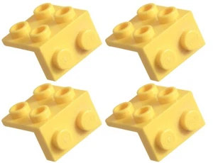 Falta Lego Ladrillo 44728 Amarillo x 4 Soporte 1 x 2 - 2 x 2 - Imagen 1 de 2
