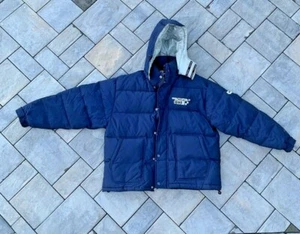 De colección. Chaqueta tampón polo sur Y2K para hombre equipo de expedición XL plumón con capucha - Imagen 1 de 12