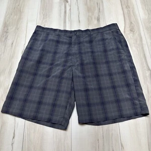 Ben Hogan Performance Men's Plaid Golf Shorts Gray/Purple Size 42 - Picture 1 of 5