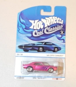 Hot Wheels Cool Classics '68 COPO Camaro Spectrafrost Paint 28/30 Pink - Picture 1 of 2