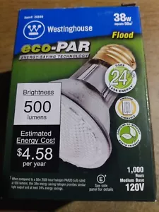 Westinghouse Eco-PAR 38W 50 Watt Flood Light #36849 - Picture 1 of 3