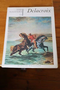 Masters Knowledge Publications 15 Delacroix Glossy Artist History Painting Art - Picture 1 of 1