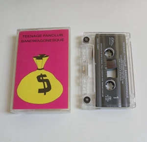 TEENAGE FANCLUB BANDWAGONESQUE CASSETTE TAPE GEFFEN USA 1991 - Picture 1 of 1