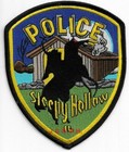 Sleepy Hollow, Illinois  shoulder police patch (4" x 5" size) (fire)