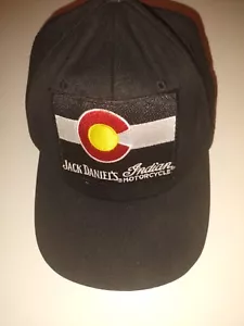 Jack Daniel's & Indian Motorcycles Colorado Baseball Cap Adjustable Snapback - Picture 1 of 10