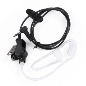 3.5mm Mono Jack Listen Only Transparent Acoustic Tube Earpiece Earphone - Zdjęcie 1 z 12