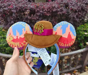 Disney Parks Mickey’s Main Attraction Big Thunder Mountain Railroad Ear Headband - Picture 1 of 1