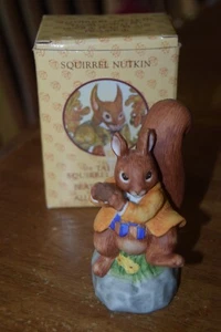 Vintage 1983 Sigma Squirrel Nutkin Beatrix Potter Figurine with box - Picture 1 of 7