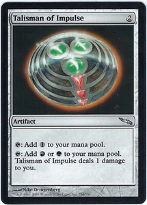 Talisman of Impulse Mirrodin Uncommon – MTG Magic the Gathering Card - Picture 1 of 2