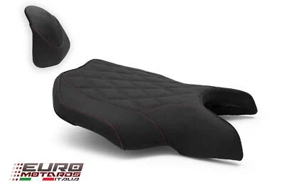Cubierta de asiento de gamuza diamante Luimoto + cubierta de almohadilla de capucha para Ducati MH900E 2001-2002 Foto 1 de 4
