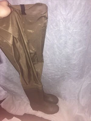 Hodgman Hip Wader Fishing Boots Mens Size 12–43 Inches Height - Image 1 of 4