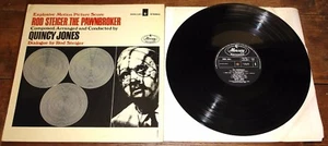 THE PAWNBROKER SOUNDTRACK ~ QUINCY JONES ~ RARE UK MERCURY STEREO VINY LP 1965 - Picture 1 of 8
