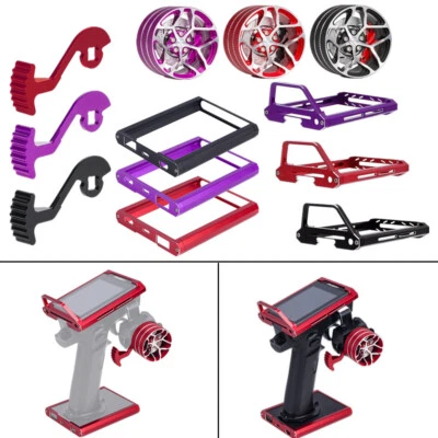 Transmitter Screen Battery Protector Frame Thumb Lever For Flysky Noble NB4 DIY - Image 1 of 4