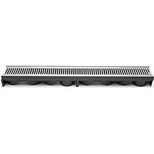 PSC Trench or Driveway Trough Linear Gutter Drain Zinc Plated Grate Single Unit - Picture 1 of 1