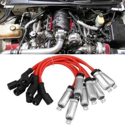 8 peças para 99-06 fios de vela de ignição CHEVY GMC LS1 Vortec 4.8 5.3 6.0 DESEMPENHO EUA - Imagem 1 de 4