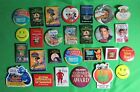 Disney and other Pin Buttons LOT OF 27 & various others