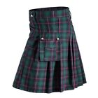 Pleated Skirt Women Skirt Daily Autumn Casual High Waist Kilts Scottish