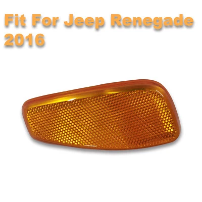 Fender Side Marker Light Lamp Front Left Orange For Jeep Renegade 2016 - Image 1 of 4