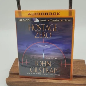Brand New Hostage Zero A Jonathan Grave Thriller John Gilstrap MP3 CD Audiobook  - Picture 1 of 2