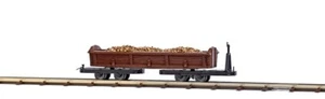 Busch 12248 -H0f- Bogie-Potato/Beet Cart Brown with Brake Platform - Picture 1 of 1