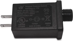 Replacement Christmas Inflatable Adapter, 1.5A 12V Class 2 Power Unit, Plug for  - Picture 1 of 12