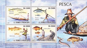 W SAINT-THOMAS 1882 FISHES - Picture 1 of 1