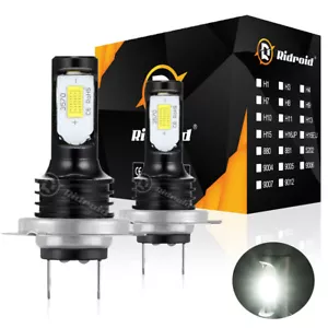 Kit de conversión de faro LED H7 haz alto bajo 6500K blanco frío súper brillante - Imagen 1 de 19