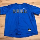 Vintage Authentic Nike Duke Blue Devils Jersey Size 3XL Baseball