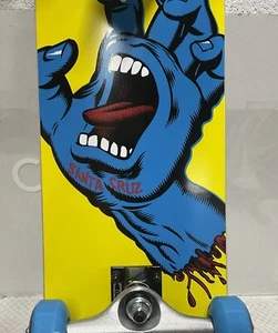 SANTA CRUZ SCREAMING HAND 7.75 MINI COMPLETE SKATEBOARD-LšK-New - Picture 1 of 5