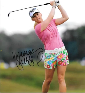 MORGAN PRESSEL SIGNED AUTOGRAPHED LPGA GOLF 8" X 10" PHOTO W/ COA GOLFER - Picture 1 of 1