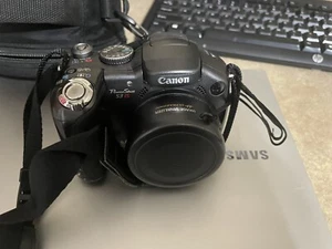 CANON PowerShot S3 IS PC 1192 Digital Camera + CASE LOGIC Bag - Picture 1 of 6