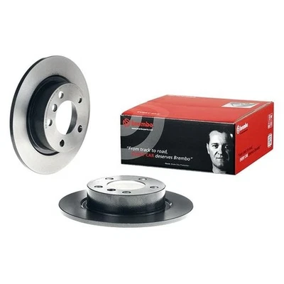 For Mini Cooper Countryman 11-16 UV Coated Series Plain Solid Rear Brake Rotor Foto 1 de 4