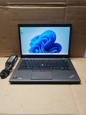 Lenovo Thinkpad T450s i5-5300U 2.3GHz 8GB RAM  1TB HDD - Image 1 of 4