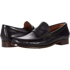 Mocasines Johnston & Murphy Baldwin Penny para Hombres EE. UU. 13 M Cuero Negro Nuevos en Caja - Imagen 1 de 13