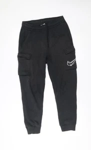 Nike Men’s Black Joggers S Regular Fit Fleece Sports Trousers - Picture 1 of 12