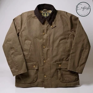 Barbour Ashby Wachsjacke Herren Large Olive - Bild 1 von 14