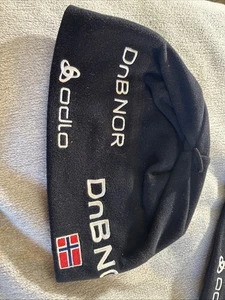 ODLO SKI SOMBRERO GORRA GORRO HOMBRES MUJER BIATLÓN CROSS COUNTRY OLIMPIADAS PATINAJE DE VELOCIDAD - Imagen 1 de 6