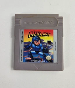 Mega Man Dr Wily's Revenge Nintendo Game Boy 1991 Authentic Tested Working - Picture 1 of 4
