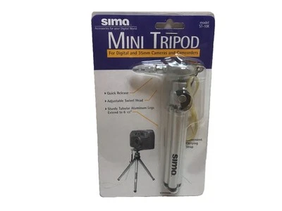DIGITAL CAMERA/VIDEO MINI TRIPOD-FITS ALL 35 MM DIGITAL AND VIDEO CAMERAS FLEX - Image 1 of 3