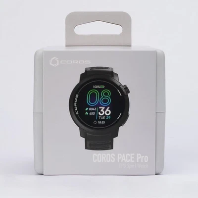 COROS PACE Pro GPS SPORT WATCH, 1.3-inch AMOLED Touchscreen, Black, Brand NEW - Image 1 of 4