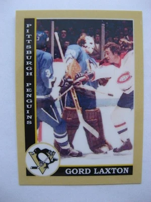 2015 SCA Lost Goalies Gord Laxton 03/10 Pittsburgh Penguins Foto 1 de 2