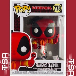 Funko POP! Marvel FLAMENCO DEADPOOL #778 2021 Con Protector - Imagen 1 de 9