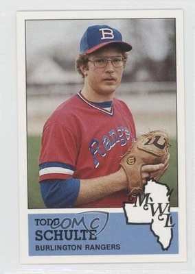 1983 Fritsch Midwest League Stars of Tomorrow Todd Schulte #237 - Image 1 of 2