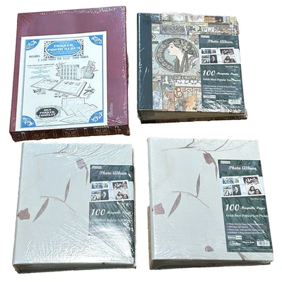 批量 4 - 3 张 先锋 LM-100D 相册 100 张磁性页面 + 派克相册 — 第 1/4 张图片