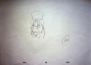 The Many Adventures of Winnie the Pooh Hand-Drawn Production RABBIT Pencil - Picture 1 of 2