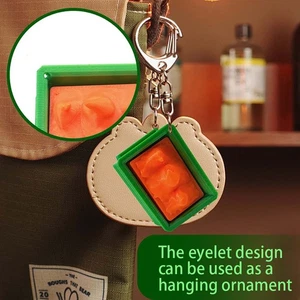 Mini Flamme Mülleimer Spielzeug Tragbar Hängende Ornament für Schreibtisch & Täglichen Tragegebrauch - Bild 1 von 6