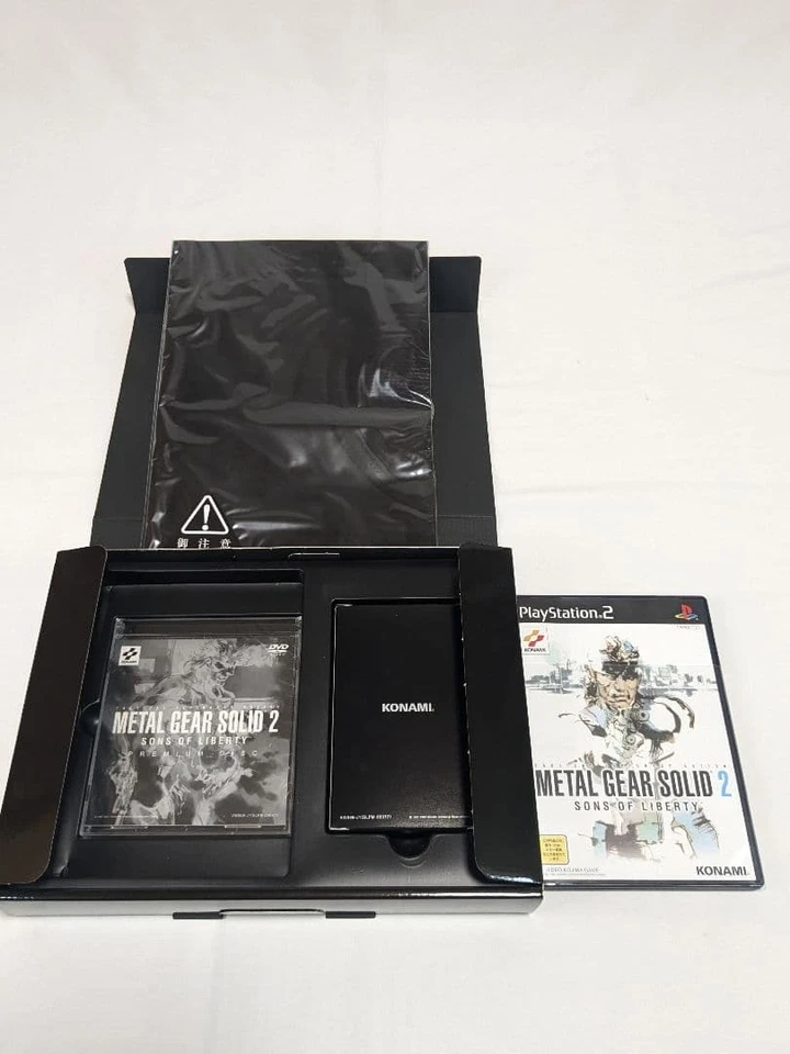 KONAMI METAL GEAR SOLID 2 Sons of Liberty Premium Package Playstation 2 JP W/Box - Image 1 of 4