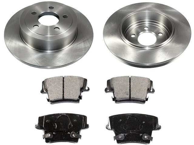 Kit de pastillas de freno trasero y rotor para Dodge Challenger 2009-2020 2012 2010 XH849YK Foto 1 de 1