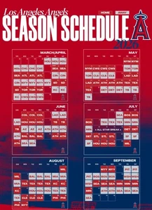 2026 Major League Baseball Teams Schedule Magnets 5" X 3.5"(Choose From List) - Picture 1 of 32